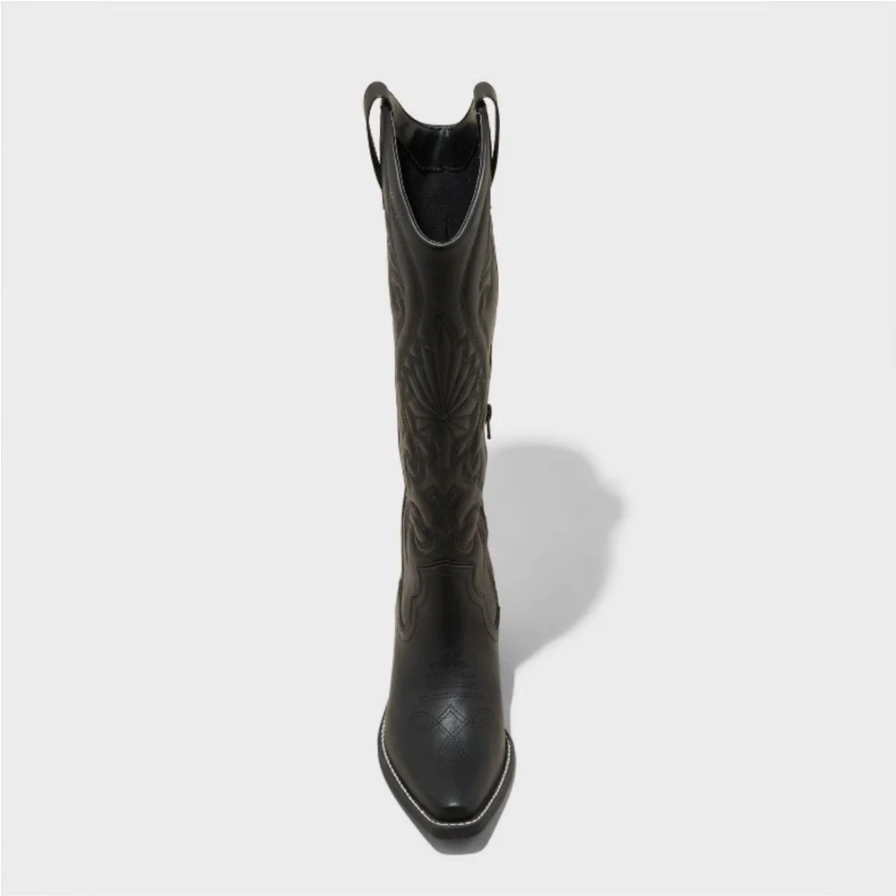 Women's Kenzi Western Boots with Memory Foam Insole Wild Fable Jet
Black new 🆕 - Picture 3 of 6